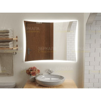 Зеркало в ванну с подсветкой Авиано 70х70 см